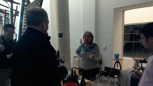 Brigitte m'explique son oeuvre